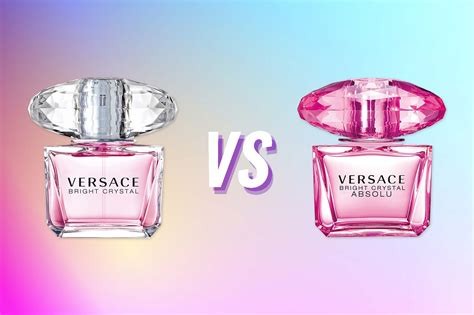 versace bright crystal absolu vs bright crystal